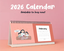 Load image into Gallery viewer, 2026 Desktop calendar