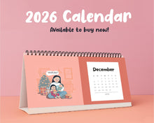 Load image into Gallery viewer, 2026 Desktop calendar