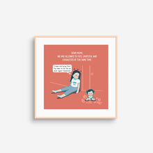 Load image into Gallery viewer, Exhausted but grateful - Print