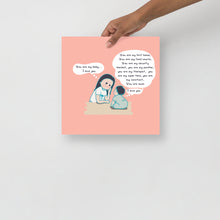 Load image into Gallery viewer, Baby Love - Print (Text customized - &#39;Mum&#39;)

